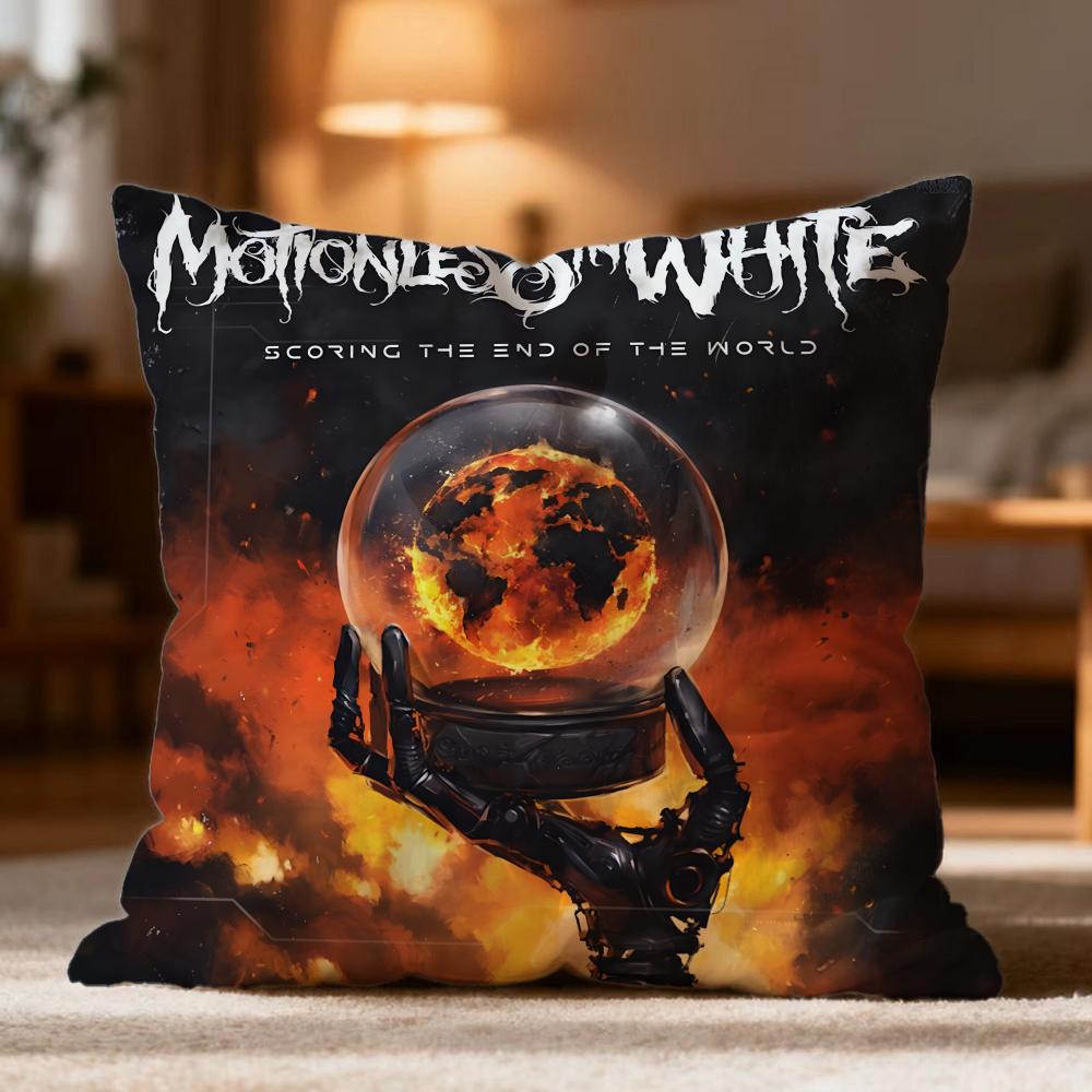 Модная Наволочка M-MMotionless In White Мягкая Стирающаяся Подушка для Дивана Кровати Путешествий Офиса
