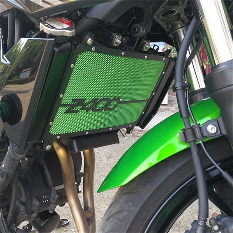 Kawasaki Z400, решетка радиатора двигателя, Защитная крышка для Z400 Z 400 2018, лицевая панель радиатора, защитная крышка