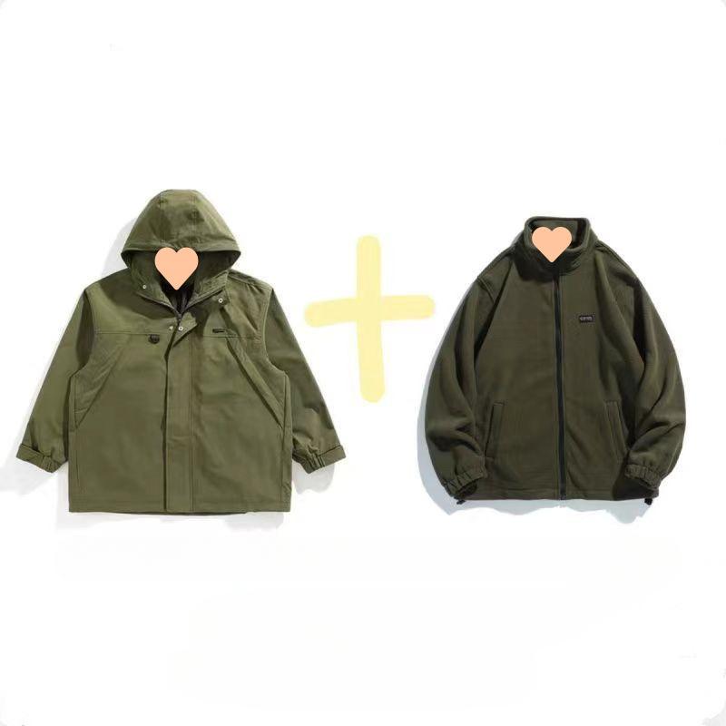 Японская ретро рабочая куртка ветрозащитная куртка для тяжелой промышленности мужская весенняя новая свободная универсальная куртка Ins Trend