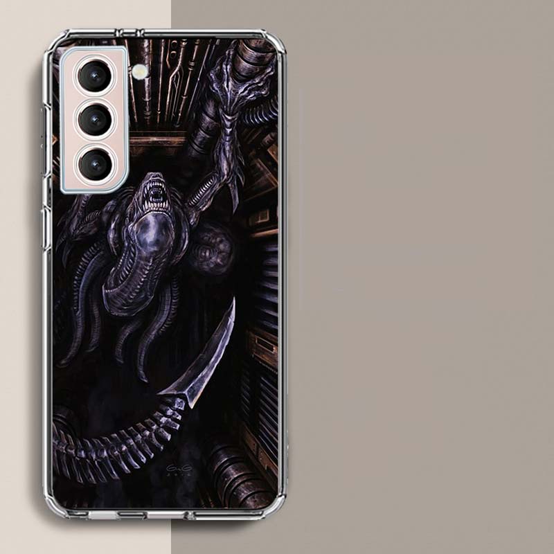 Чехол для телефона Alien vs Predator Для Samsung S25+ Edge Galaxy S24 FE S23 Ultra Capa Shell S22+ S21 Plus S20 FE Чехол Силиконовый Мягкий T