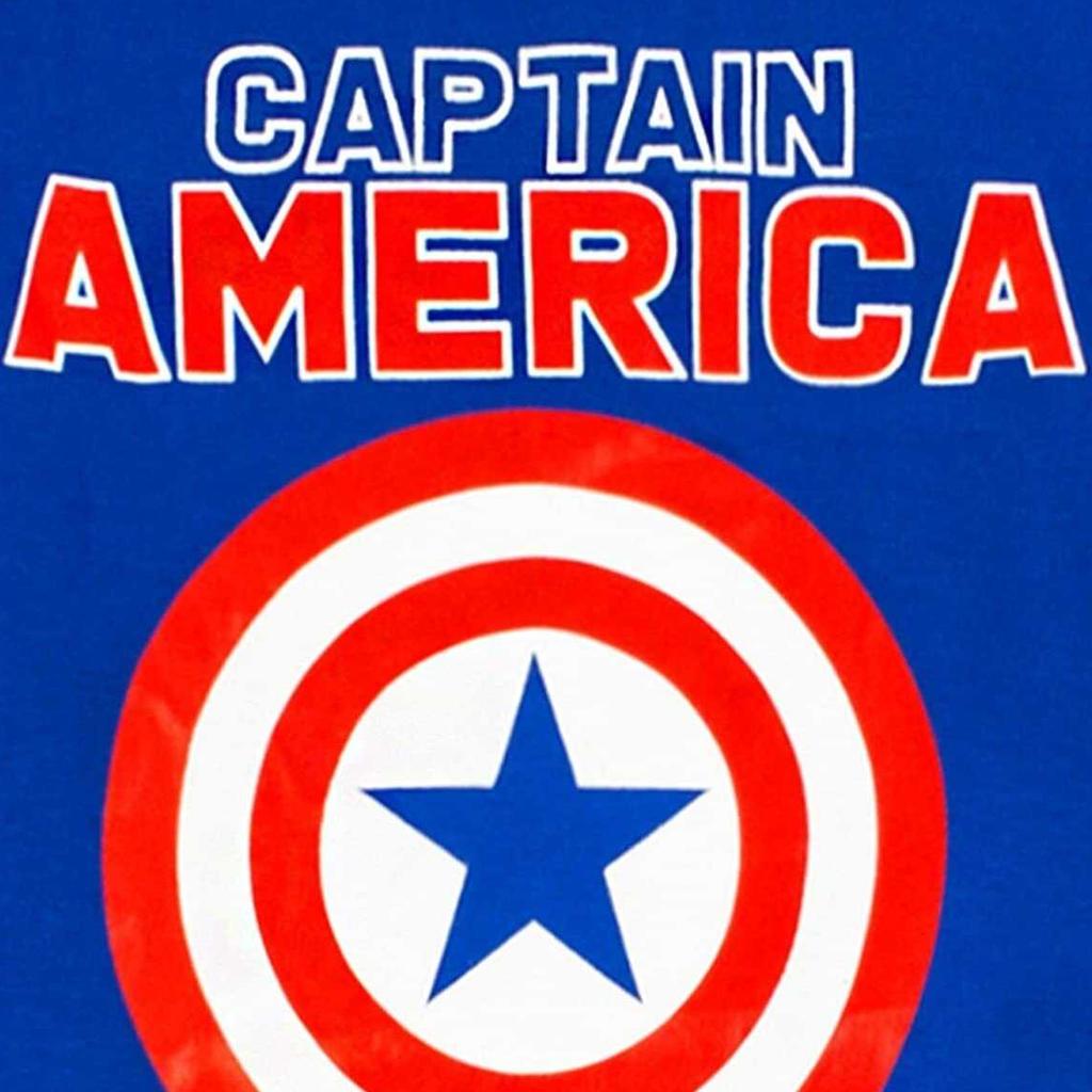 Captain America Мальчики Щит Длинный Пижамный Комплект