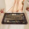 1 шт. цветочный и буквенный графический коврик для двери коврик для двери ковры ковер для ванной кухни сада противоскользящие коврики для маленькой домашней кухни