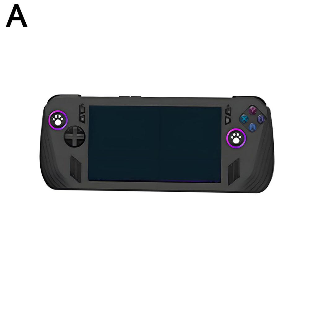 Для ASUS ROG Ally X силиконовый игровой чехол для портативных игровых приставок мягкий нескользящий защитный чехол для игровой консоли эргономичный пылезащитный