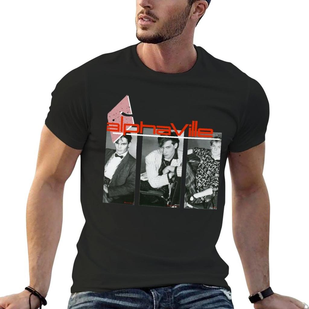 Alphaville TShirt Customs Heavyweights Graphic T Shirt Vintage Mens Graphic Tshirts