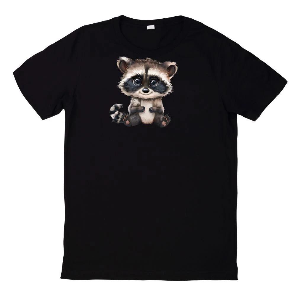 T-Shirt Süßer Waschbär Lustig Racoon Motiv