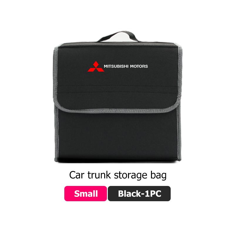 xkhr10 Car Foldable Felt Trunk Storage Bag Large Capacity Organizer Box Accessorie For Mitsubishi Outlander Pajero Sport Lancer Eclipse