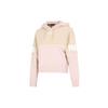 Color Block Sports Casual Hoodie Women Tops Pink 673638-67