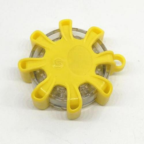 Автомобильный светодиодный дорожный фонарь, аварийный свет, проблесковый маячок, дорожный маячок с магнитным основанием и батарейками