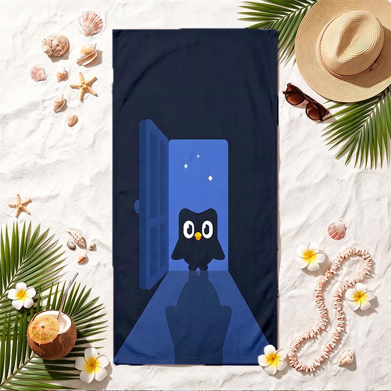 doulingo Soft Beach Towel Stylish Beach Pool Towel for Summer Seaside Vacation Travel