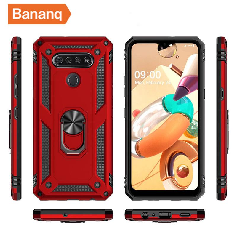 Противоударный защитный чехол Peatop для телефона LG K92 5G K53 K52 K31 K22 K32 Aristo 5 Plus Harmony 4 металлические чехлы-подставки с кольцом для пальца