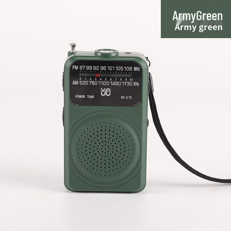 Горячая Распродажа W-215 Полнодиапазонный FM/AM Портативный Радиоприемник