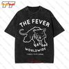 The Fever 333 Panther Worldwide Logo Vintage Oversized Tshirt Ibzz