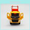 Игрушечный мусоровоз Volvo из сплава с инерционным механизмом для детей