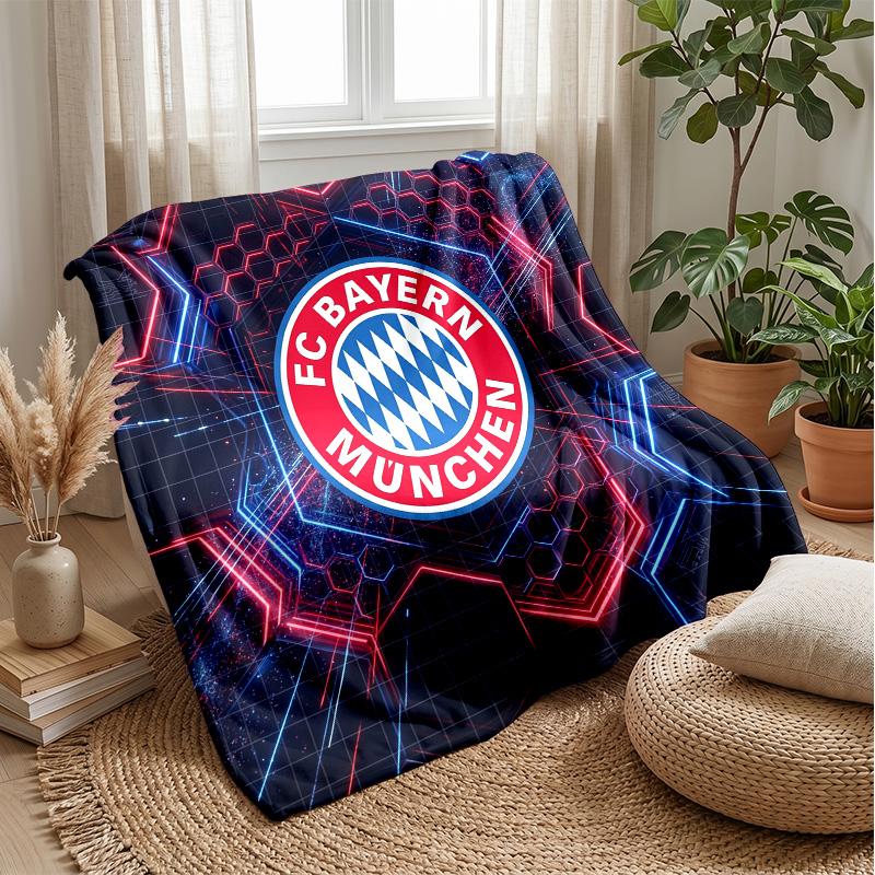 Bayern Munich Theme blanket Soft Flannel Blanket Plush Throw Blanket Cozy Sofa Bed Blanket for Home Decor
