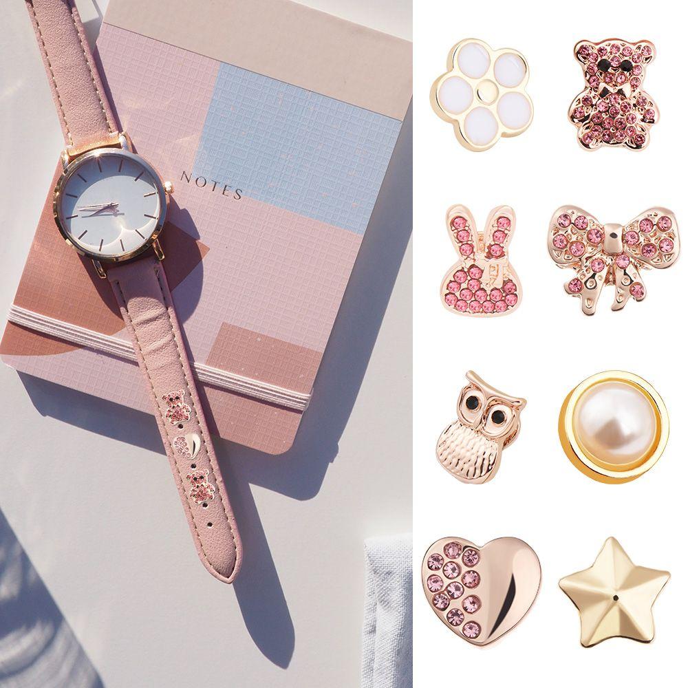 Орнамент для часов Ювелирные изделия Аксессуары Резиновый браслет Украшения Силиконовый ремешок Декоративные ногти