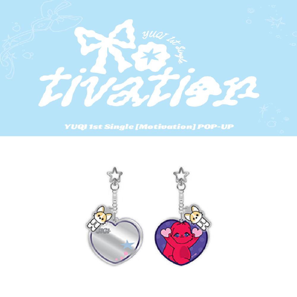 I-dle YUQI Motivation GIGI Mirror Key Ring