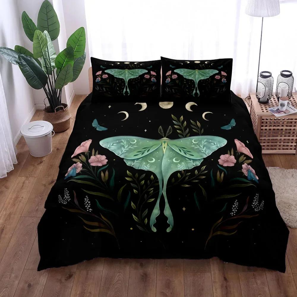 Olive Garden N Serpent Mystery Duvet Cover Set King Queen Double Full Twin Single Size Bed Set