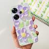 Flower Butterfly Women Fashion Back Cover For Xiaomi Redmi Turbo 3 Phone Funda Transparent Soft TPU Silicone Coque For Poco F6