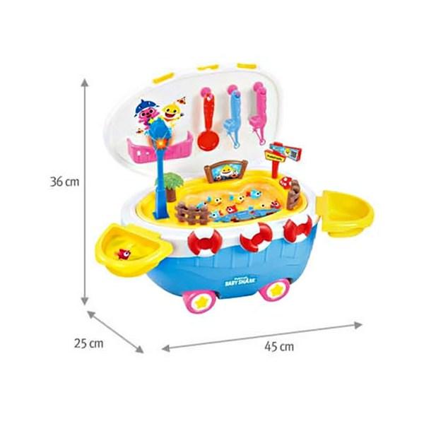 Pinkfong Shark Family Fishing Play, разноцветные, популярные корейские игрушки