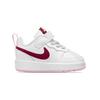 Nike Court Borough Low 2 Casual Sneakers Baby sneakers White Red BQ5453-120