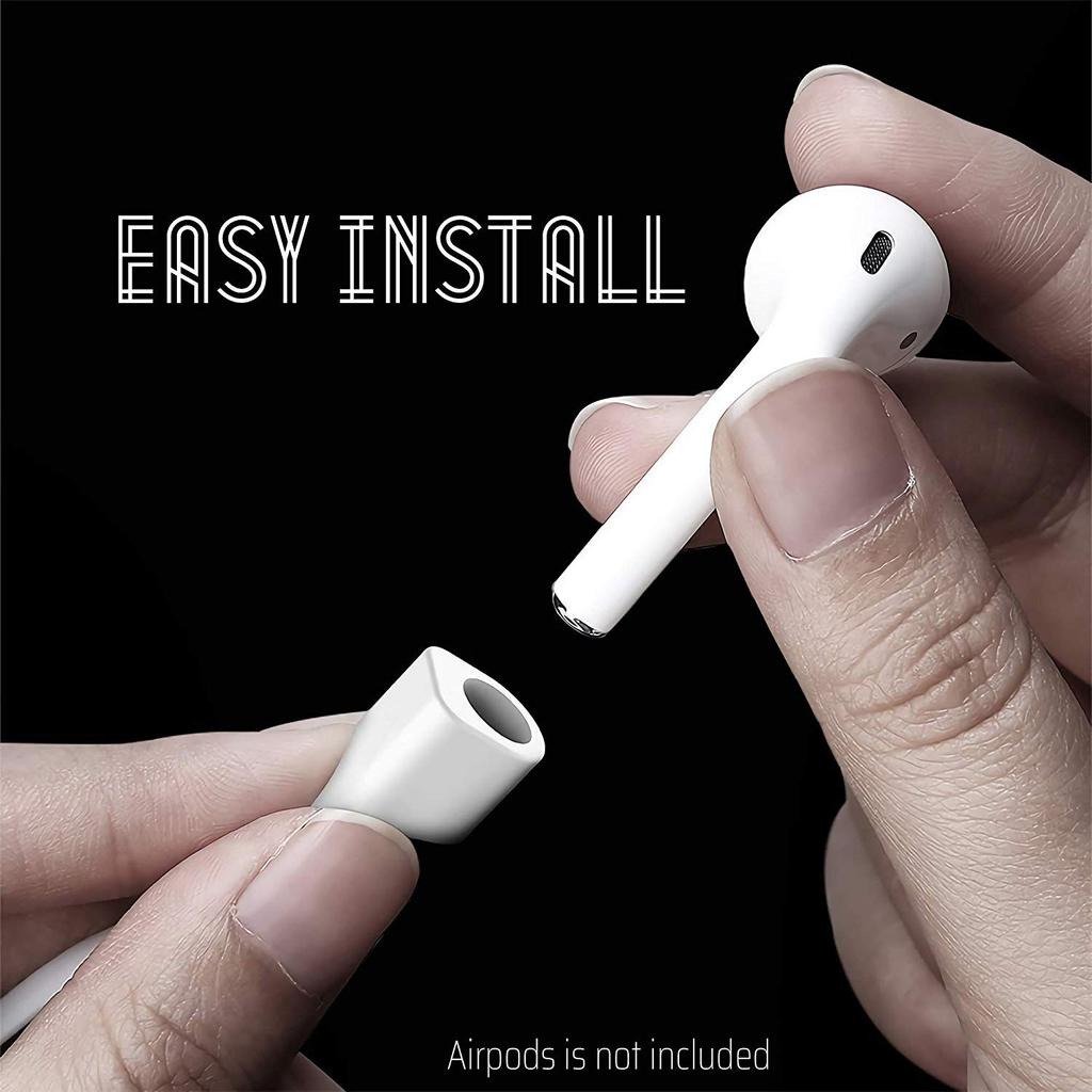 VSuRing AirPods Pro Generation AirPods Ремешок для наушников Магнит Силиконовый шейный ремешок Airpods Защита от падения Защита от потери Удобное хранение Идеально подходит для