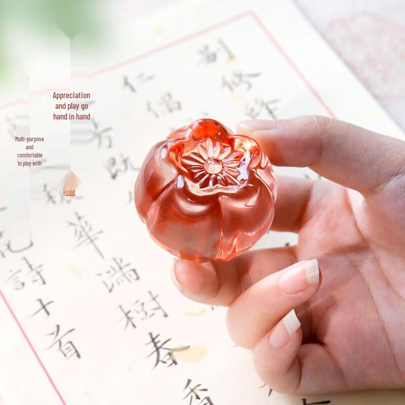 Handcrafted Glazed Calligraphy Paperweight