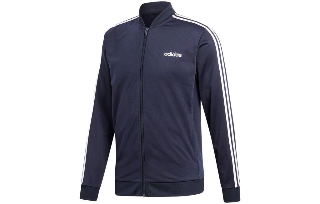 adidas Повседневная спортивная одежда Мужская Синяя С воротником-стойкой Умеренная DV2468
