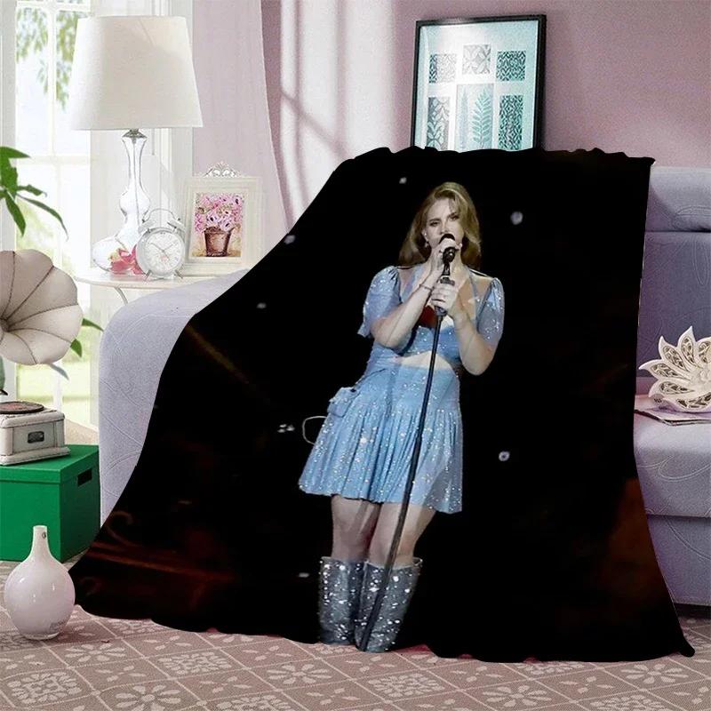 Digital Print Bed Blanket Sofa Winter Warm A-Lana Del A-Reys Fleece Camping Nap Fluffy Soft Blanket Microfiber Bedding King Size