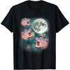 3 Moon-Deng _ Мем про малыша гиппопотама Смешная Милая Футболка с животным гиппопотамом