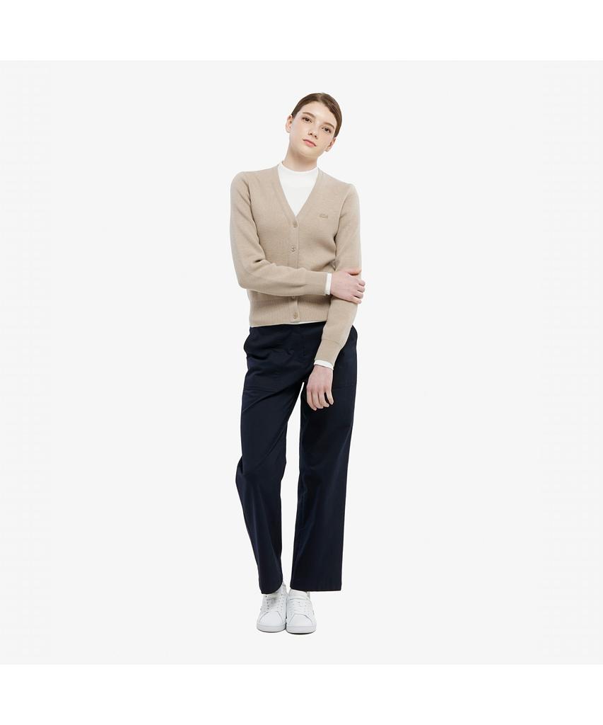 LACOSTE Женские прямые укороченные брюки-чинос Hf572E-55N 166