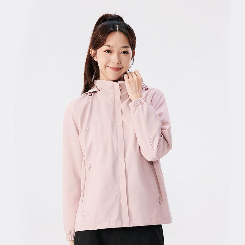 24 Весенне-осенняя тонкая эластичная ветровка для мужчин и женщин, уличная ветрозащитная и водонепроницаемая куртка с подкладкой, дышащая сетка, капюшон