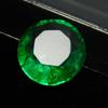 Natural Green Colombian Emerald 7ct Round Cut Certified Loose Gemstone