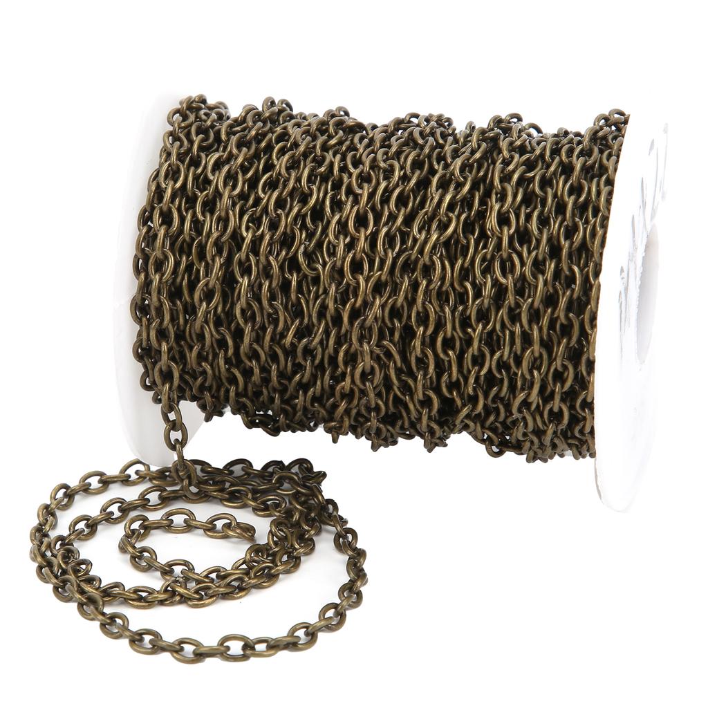 Craft Chain Simple 10 Meters Fine Lanyard Accessories Decorations for DIY Jewelry Bracelet Necklace