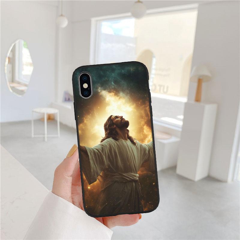 Чехол для телефона Иисус Христос Библейский стих для OPPO A40 A60 A80 A15 A16 A16K A12 A17 A17K A54 A54S A53 A53S A55 A56 A57 A98 F23