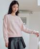 ZEROPLANET 07 Graphic Hairy Sweatshirt [Pink]