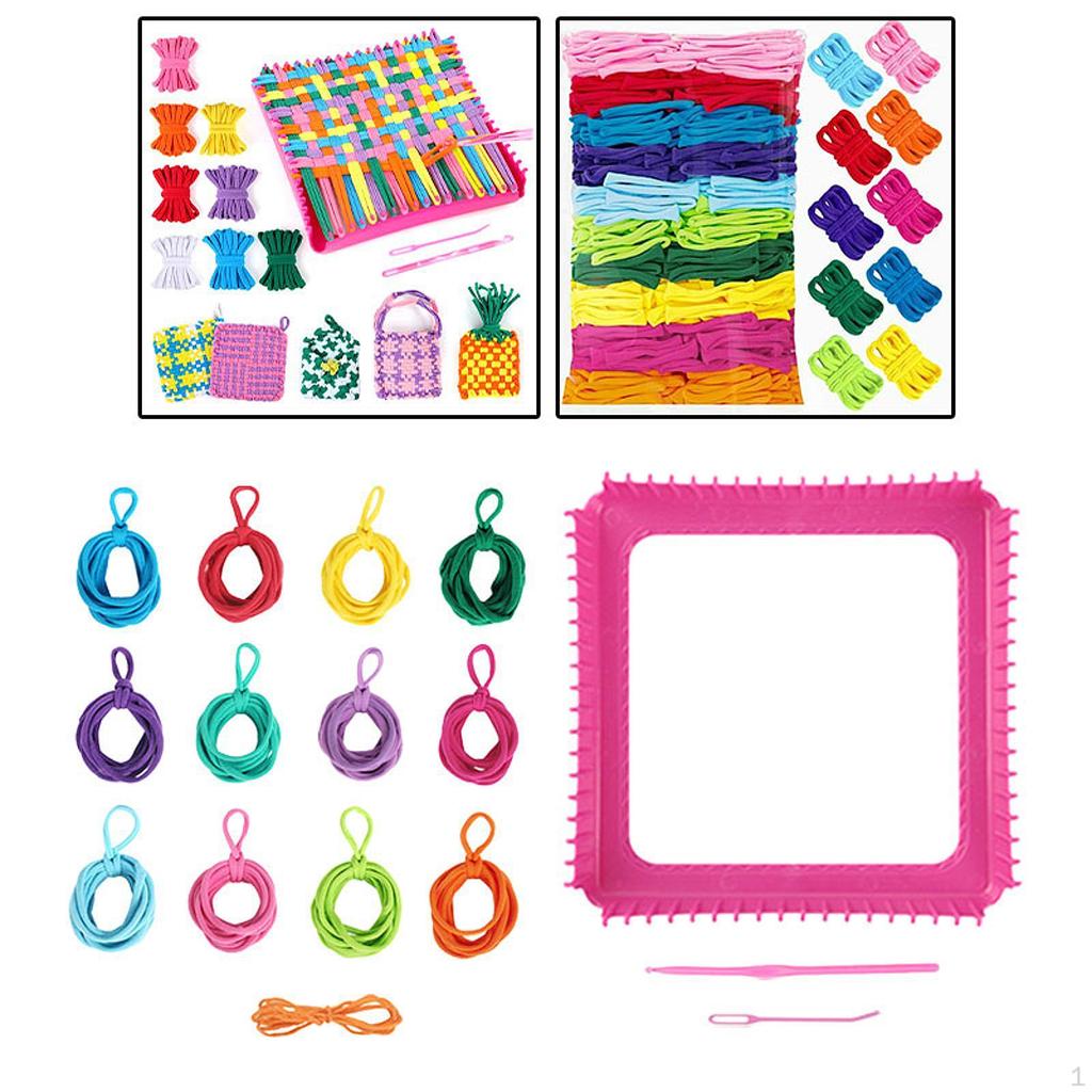 Набор для вязания крючком игрушка-держатель для горшка с эластичной веревкой для шапки шарфа