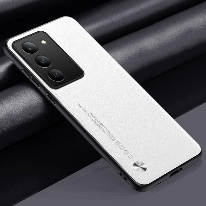Простой кожаный чехол для Realme V60 Pro Realme GT Neo 7 6 6T 5 3 3T GT 7 Pro 6 6T 5 Pro 3 13 Pro 12 11 Жесткий защитный чехол для камеры