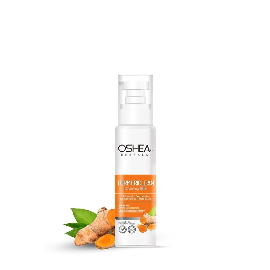 @ Oshea Herbals Очищающее молочко Turmericlean 120мл UKZQ127 Скидка 50%