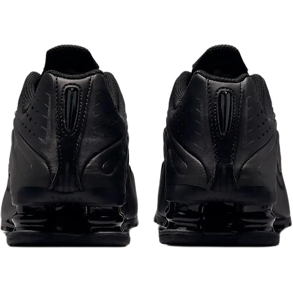 Nike Кроссовки Shox R4 GS Triple Black для детей Ярко-малиновый CW2626-003