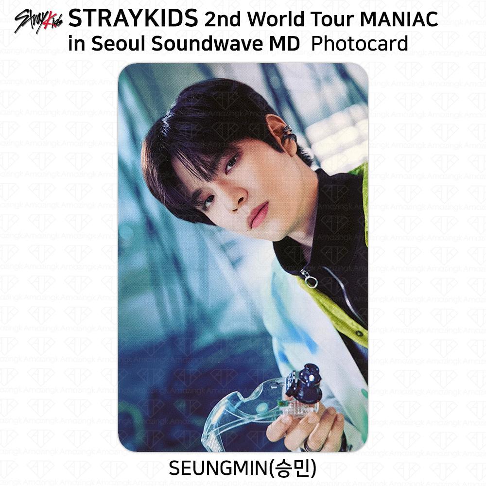 Stray Kids 2-й мировой тур MANIAC в Сеуле Фотокарточка Polaroid KPOP K-POP