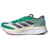 Adizero Boston 11 Court Green Men Sneakers White White-Tint Core-Black HQ3694