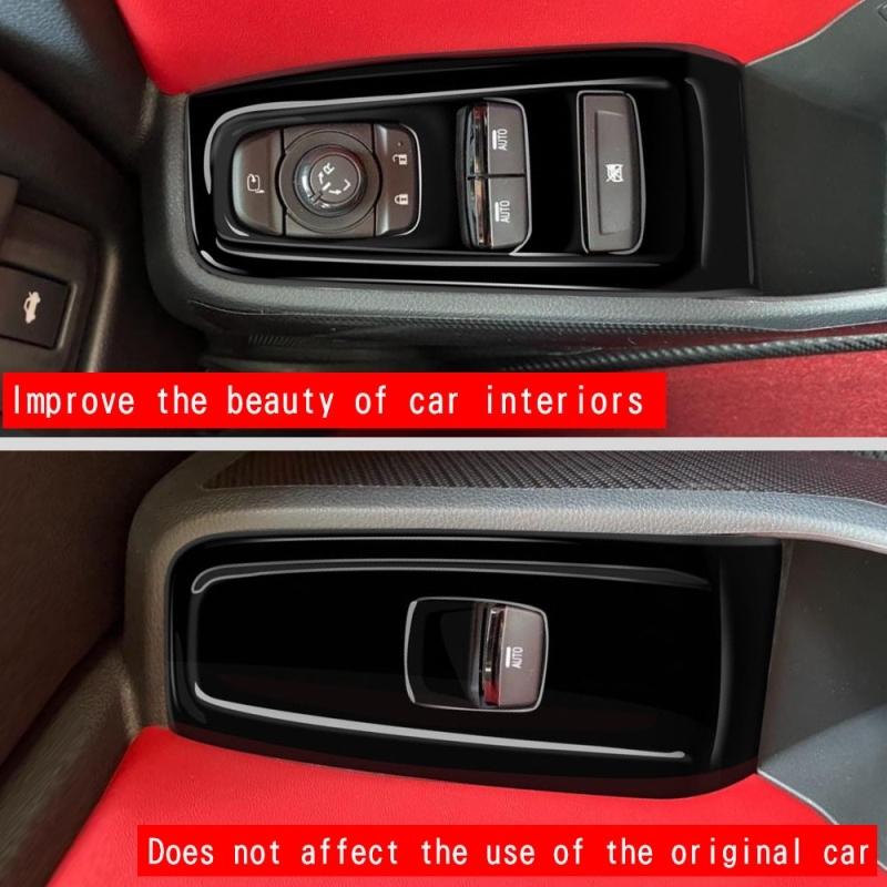 LHD RHD FOR SUBARU BRZ/ZD8 TOYOTA GR86/ZN8 ABS carbonfiber door armrest window lift swtich glass rise button cover