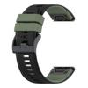 For Garmin Enduro/Tactix Delta/Tactix 7 Pro Dual Colors Replacement Wrist Band 26mm Textured Silicone Watch Strap