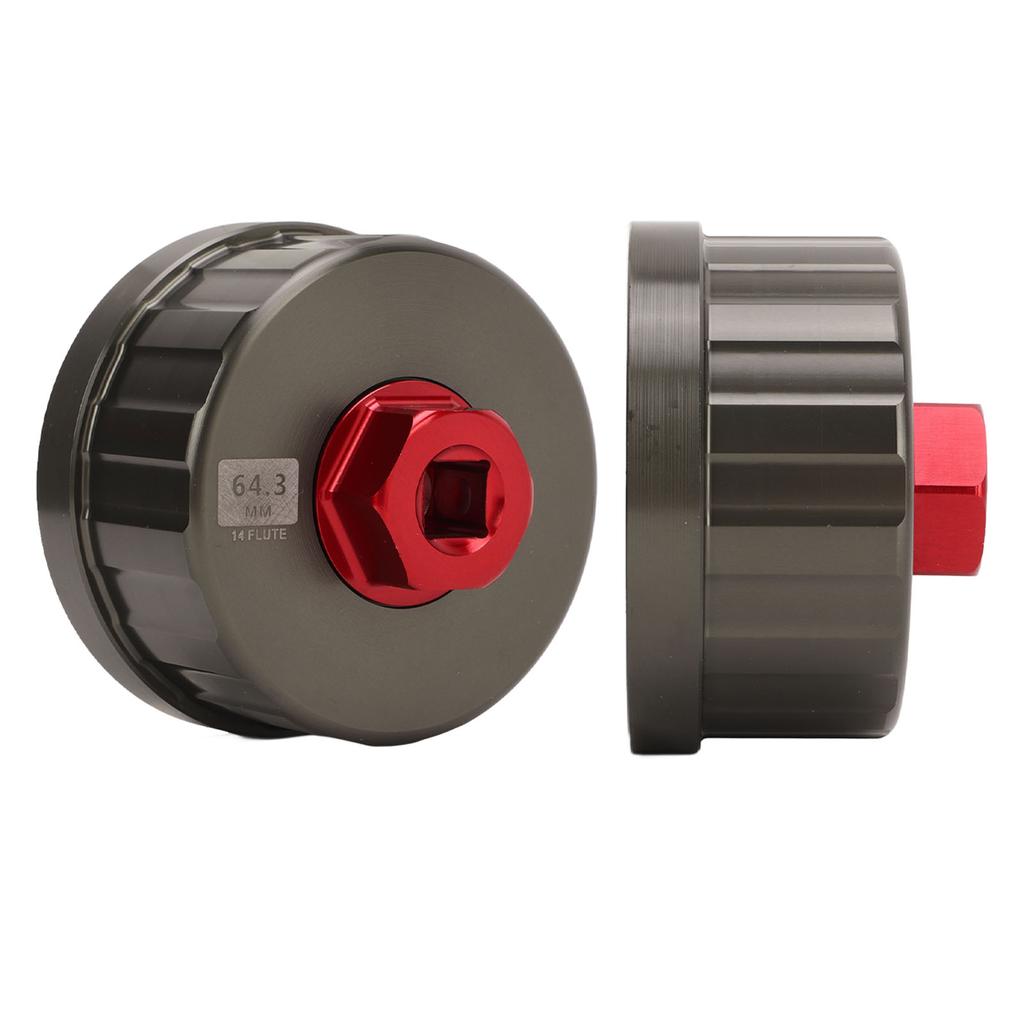 Ключ для масляного фильтра 64,3 мм, 14 канавок, инструмент для крышки фильтра для Toyota Camry Tacoma 4Runner RAV4, аксессуары