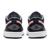 Jordan Air Jordan 1 Heartbeat Heart, Стиль Urban Chic Черный Розовый Любовь Амортизация Нескользящая Износостойкая 553558-040(Команда56-)