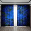 2 шт., карманные шторы, темно-синий лес, ночной пейзаж, городской ночной пейзаж, декоративный фон, современный комплект штор с принтом