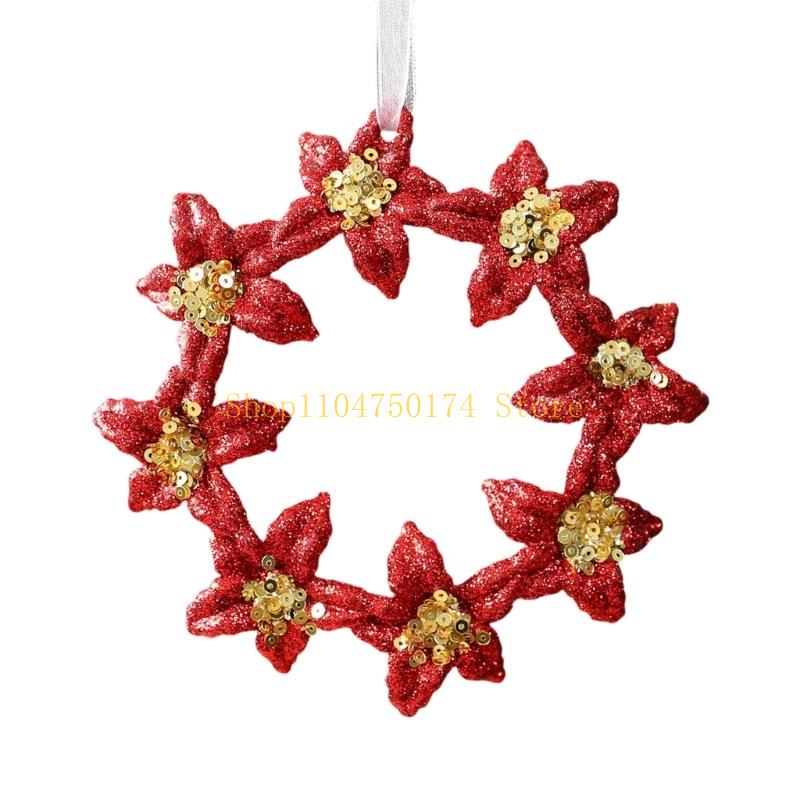 Multiple Use Snowflake Window Ornament Nontoxic Shatterproof Acrylic Glittering Decors For Christmas Home Office top sale
