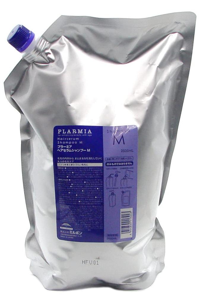 Milbon Plamia Hair Serum Шампунь M 2500 мл (Пополнение)