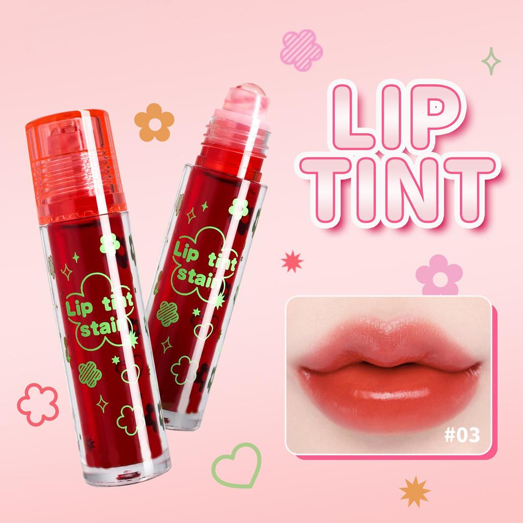 5 млУвлажняющая помада для губ Lip Tint Roller Water Не выцветает и не прилипает к чашкам Lip Glaze Блеск для губ