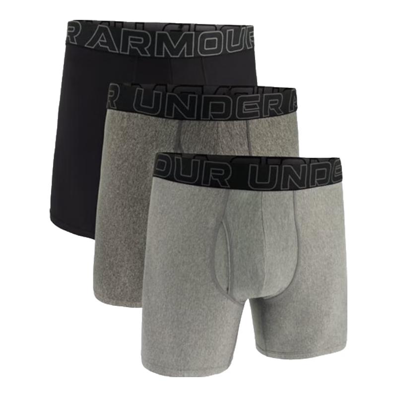 Under Armour Men's Tech 6-inch Boxerjock Underwear - 3-Pack